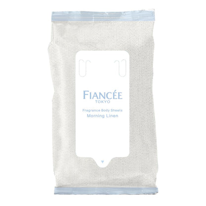 Fiancee Fragrance Body Sheet Morning Linen 20 Pack Fresh Linen Scent