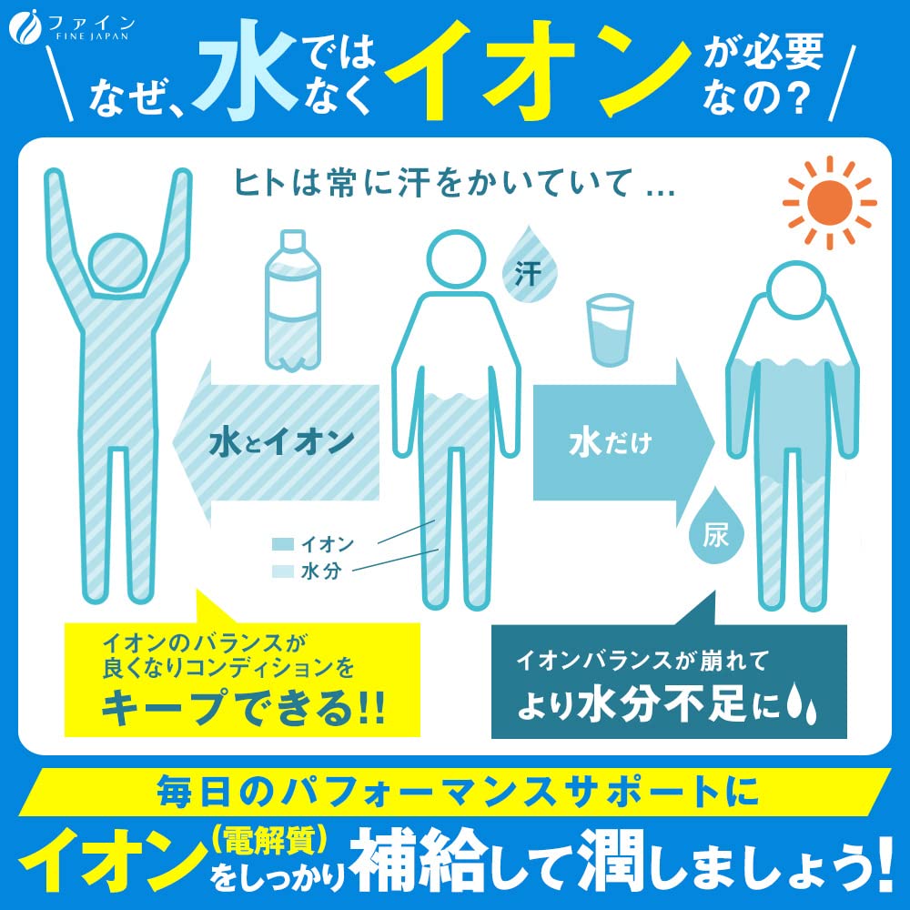 Fine Japan Sugar-Free Sports Drink Powder Fat-Free 22 Packets