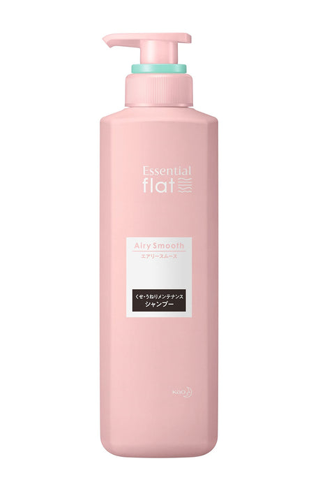 Flat Essential Airy Smooth Shampoo 500ml - 柔軟捲髮波浪髮修復