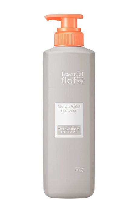 Flat Essential Flat Moist Treatment | For Curly Wavy Straight Hair | 500ml Bott