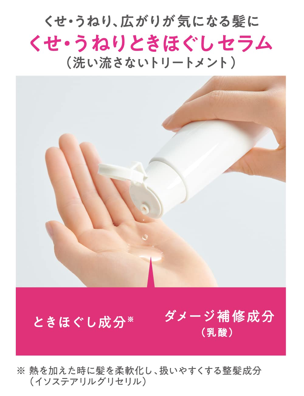 Flat Essential Serum for Curly Wavy and Straight Hair - 120ml White Floral Scent