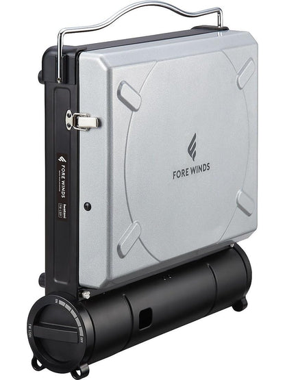 Iwatani Fore Winds Luxe Black Camping Stove FW-LS01-SL Silver Model