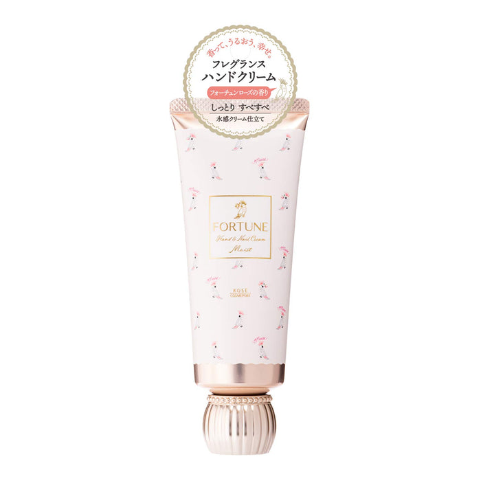 Fortune Kose Fragrance Hand Cream Moisturizing Non-Sticky Rose Scent 60G
