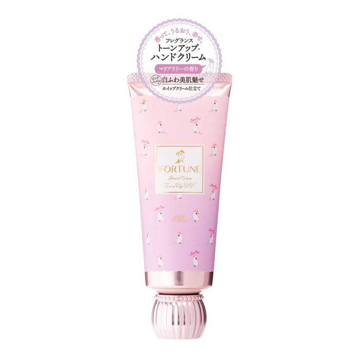 Fortune Kose Tone Up Hand Cream - 60g Pink Pearl UV Protection Maria Lily Scent
