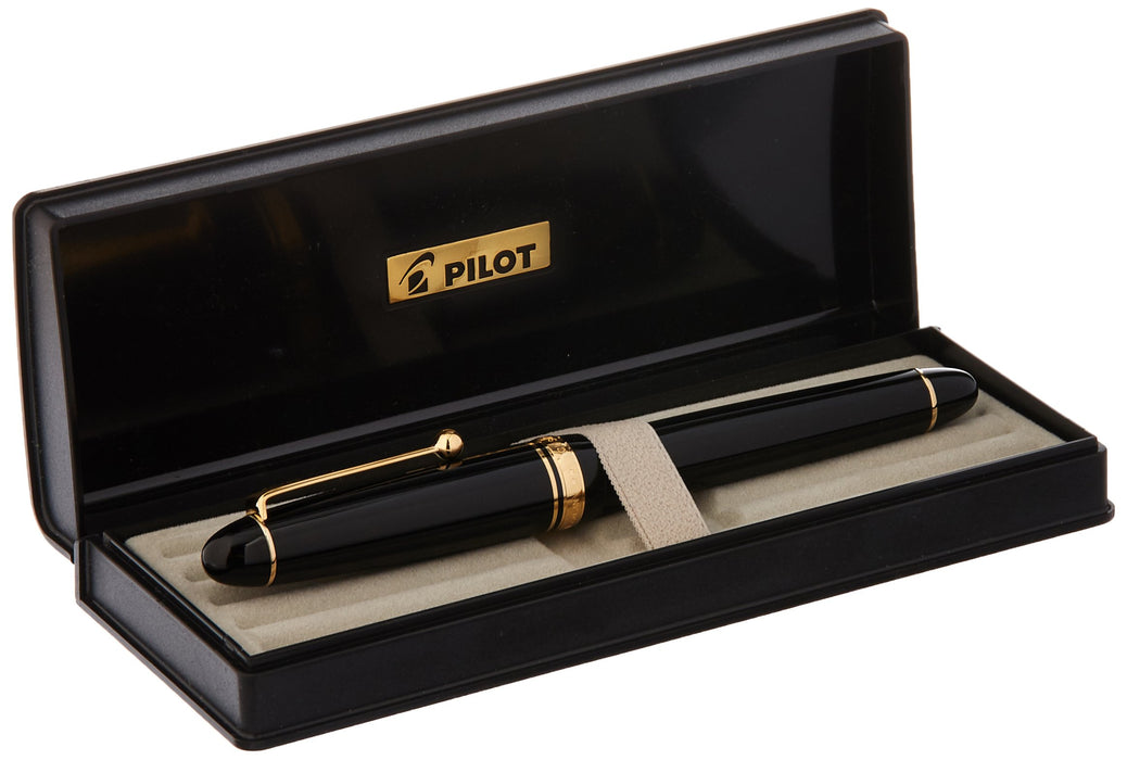 Pilot Fountain Pen Custom 742 Bb Black Axis Bold Style Fkk2000rbb