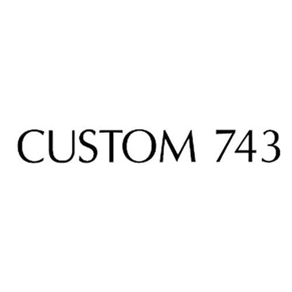 Pilot Custom 743 Black Axis Fountain Pen with Medium Fine Point FKK3000RBFM