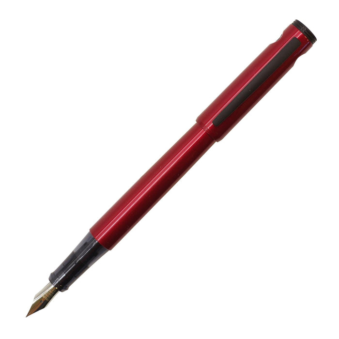 Pilot Stylish Simple Fine Point Fountain Pen Lightweight Body Active Red
