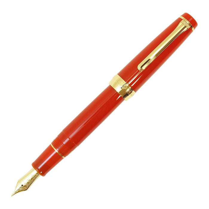 Sailor Fountain Pen Professional Gear Gold Fire Medium Nib Original Ink 10330147
