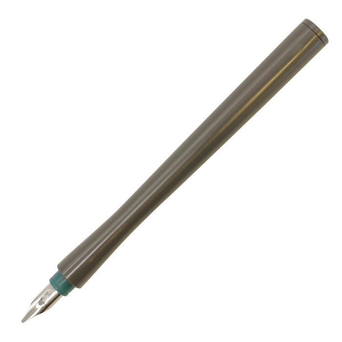 Sailor Fountain Pen 1.0mm Nib Gray Hocoro Dip Pen with Swamp Ink 12-013