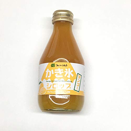 Fruit Basket Alphonso Mango Shaved Ice Syrup 180ml Natural Flavor