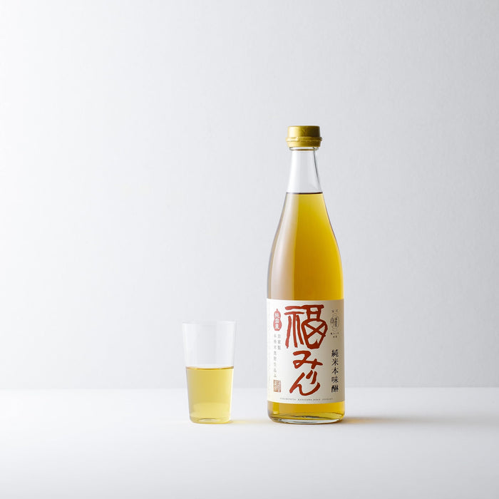 Fukumitsuya Junmai Hon Mirin Additive-Free Sweet Rice Wine 720Ml Bottle