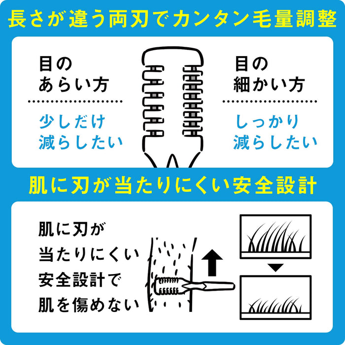 Gatsby 体毛修剪器 1 件 – 男士精准美容工具