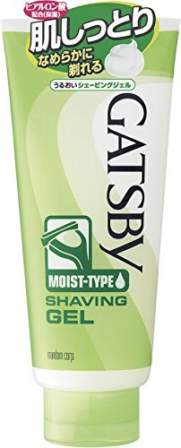 Mandom Gatsby Moisturizing Shaving Gel 205g Hydrating Shave Comfort