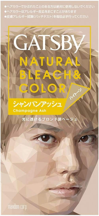 Mandom Gatsby Natural Bleach Color Set - Champagne Ash