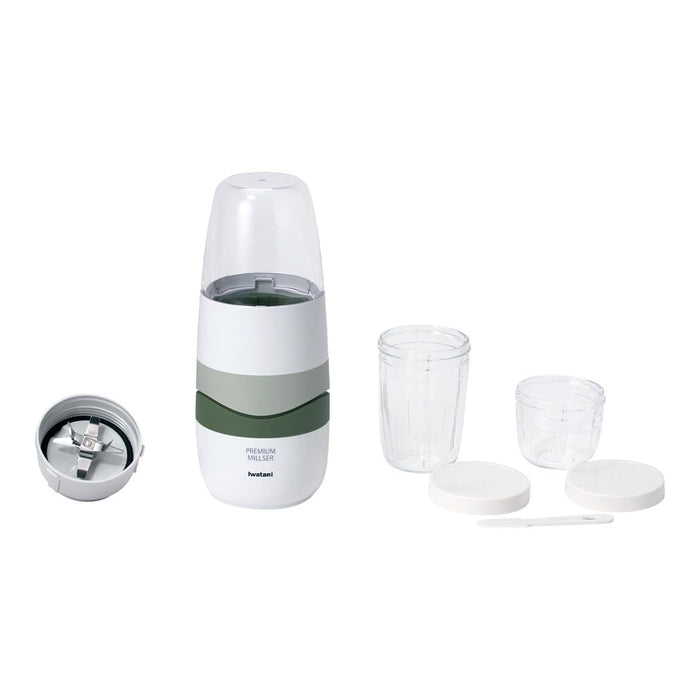 Iwatani Premium Quiet Blender Set for Smoothies Baby Food and Soup