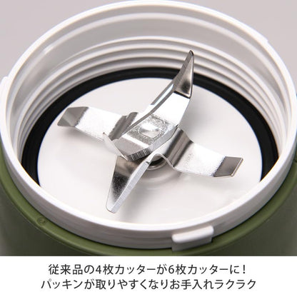 Iwatani Premium Quiet Blender Set for Smoothies Baby Food and Soup