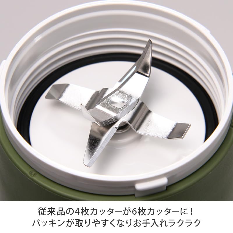 Iwatani Premium Quiet Blender Set for Smoothies Baby Food and Soup