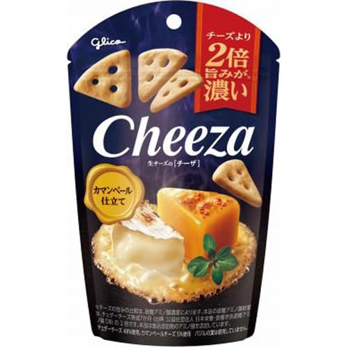 Glico Cheeza Camembert Cheese Crackers 36G Snack Pack