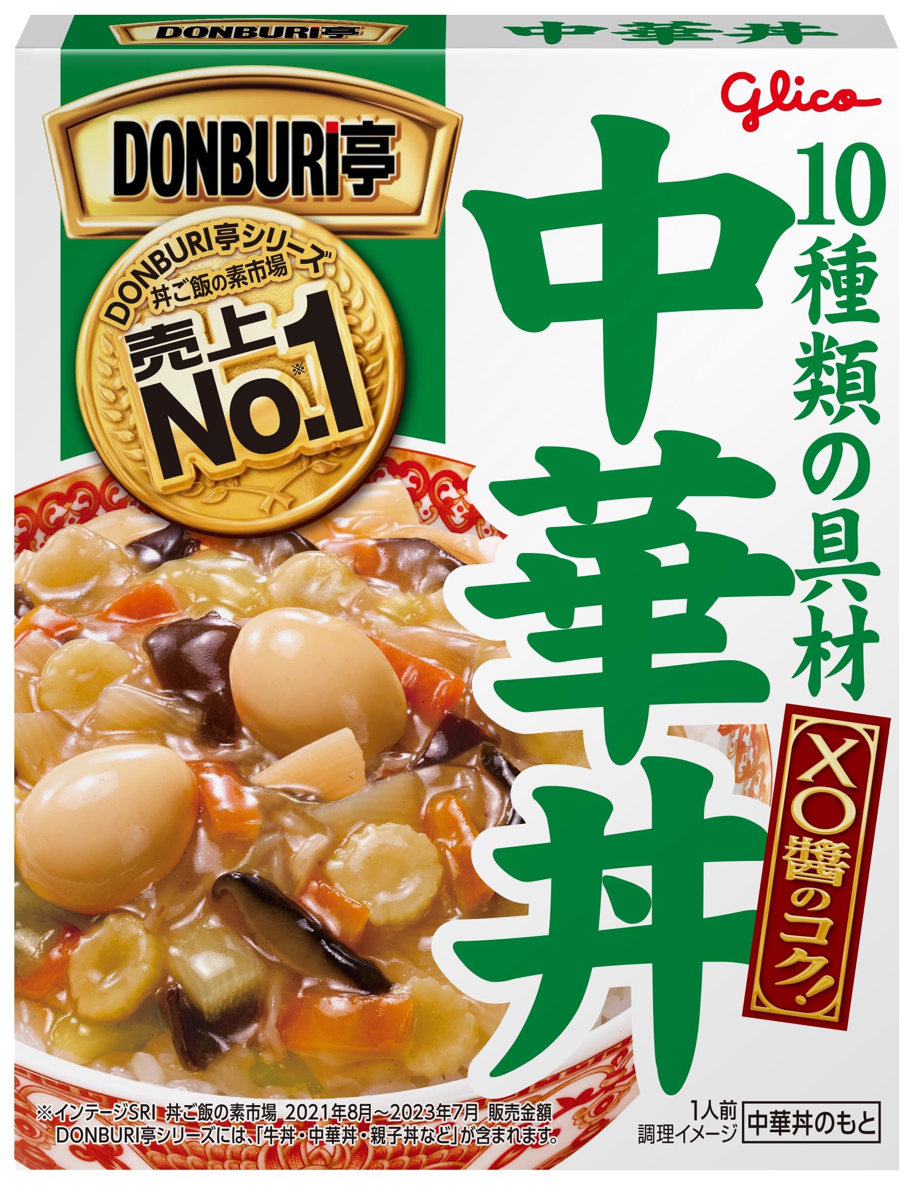 Glico Donburi Tei Chinese Style Veggie Bowl 210G - Flavorful Meal Option