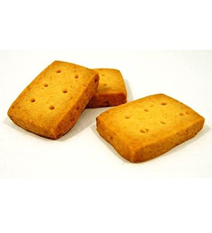 Glico Shall We Cultured Butter Macadamia Shortbread Cookies 11pc