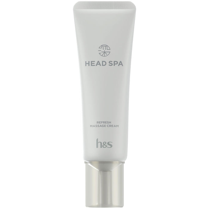 H&S Deep Experience Head Spa Refresh Massage Cream 120g for Revitalized Hair