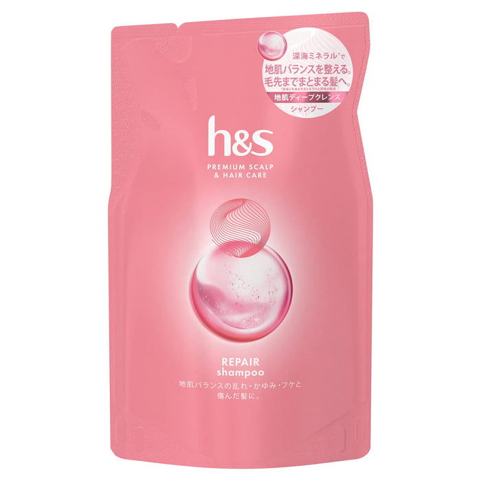 H&S Repair Shampoo Refill 315Ml | Sulfate-Free for Damaged Hair