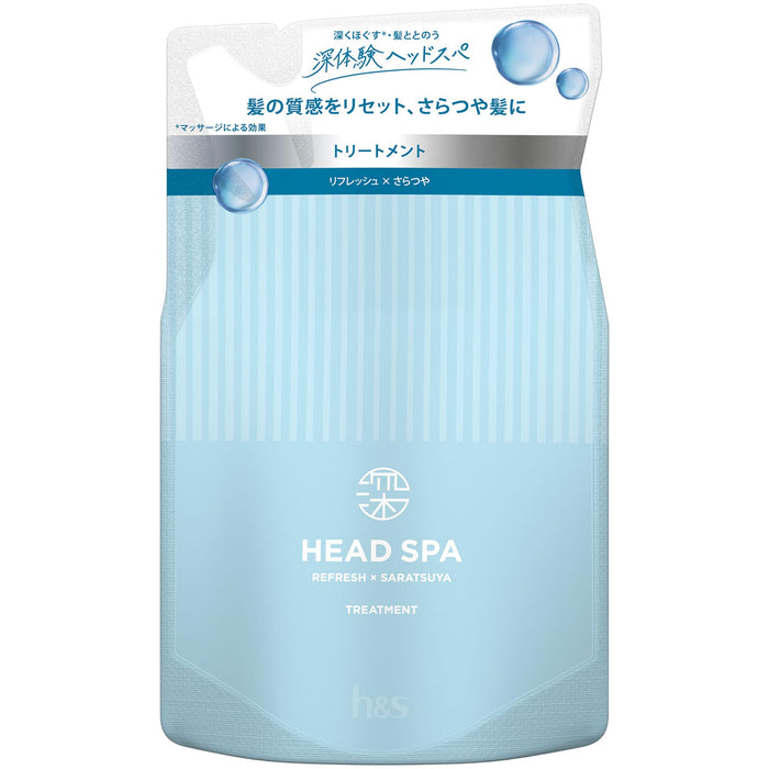 H&amp;S Deep Experience Spa 顺滑护发素补充装 350G