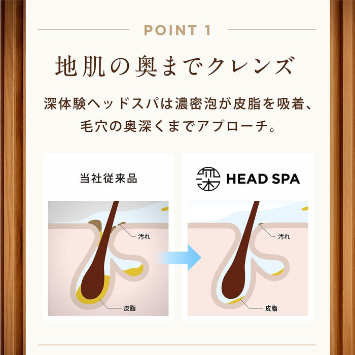 H&amp;S Deep Experience Spa 顺滑护发素补充装 350G