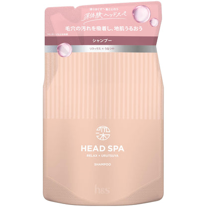 H&S Deep Experience Moisturizing Head Spa Relax Shampoo Refill 350g