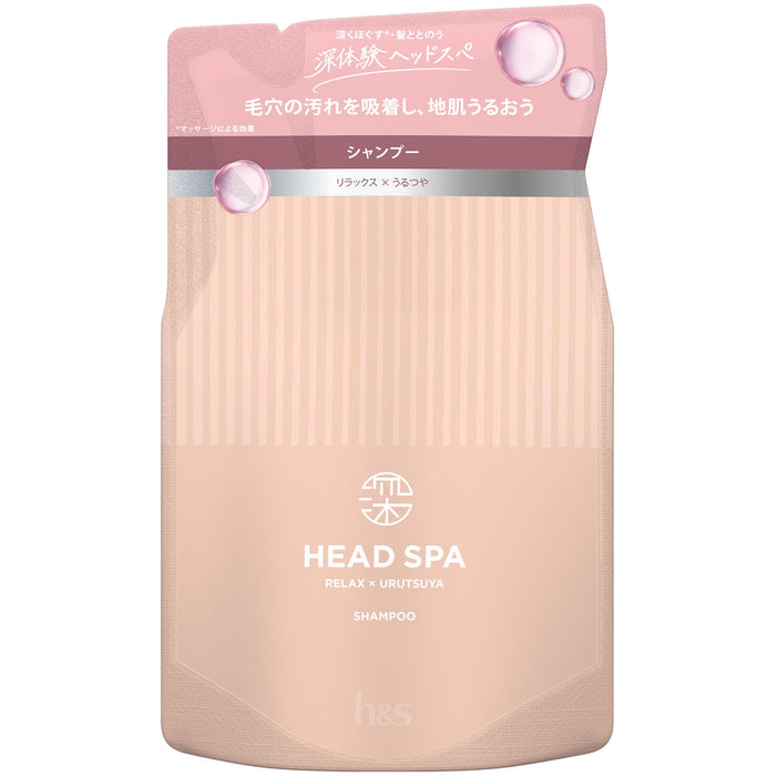 H&S Deep Experience Moisturizing Head Spa Relax Shampoo Refill 350g