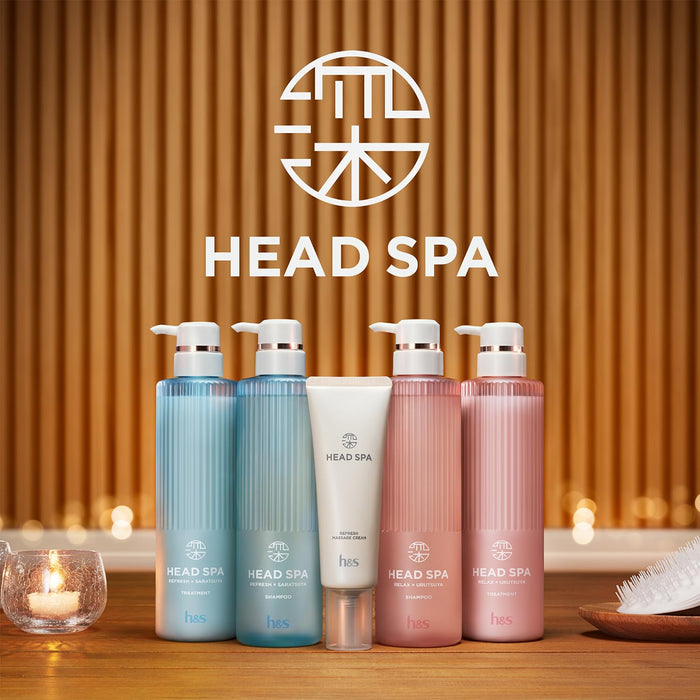 H&S Deep Experience Moisturizing Head Spa Relax Shampoo Refill 350g