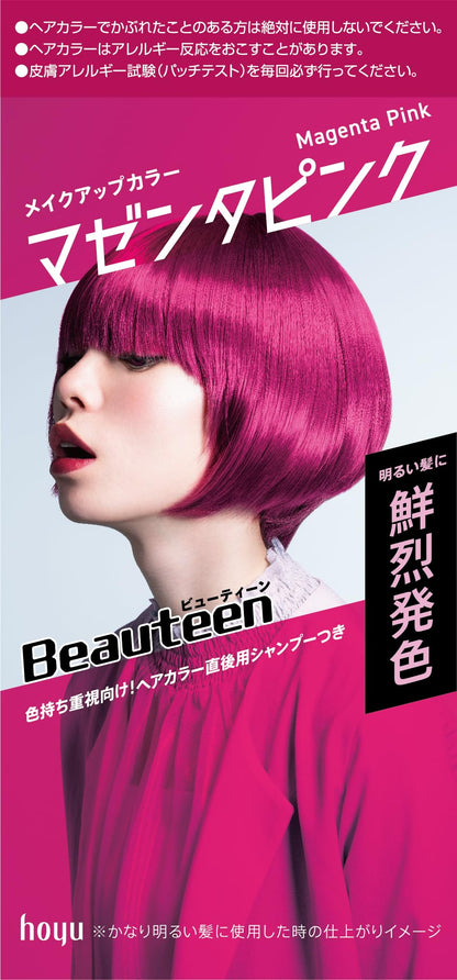 Beauty Teen Hair Color Makeup Magenta Pink 145Ml - 1Pc