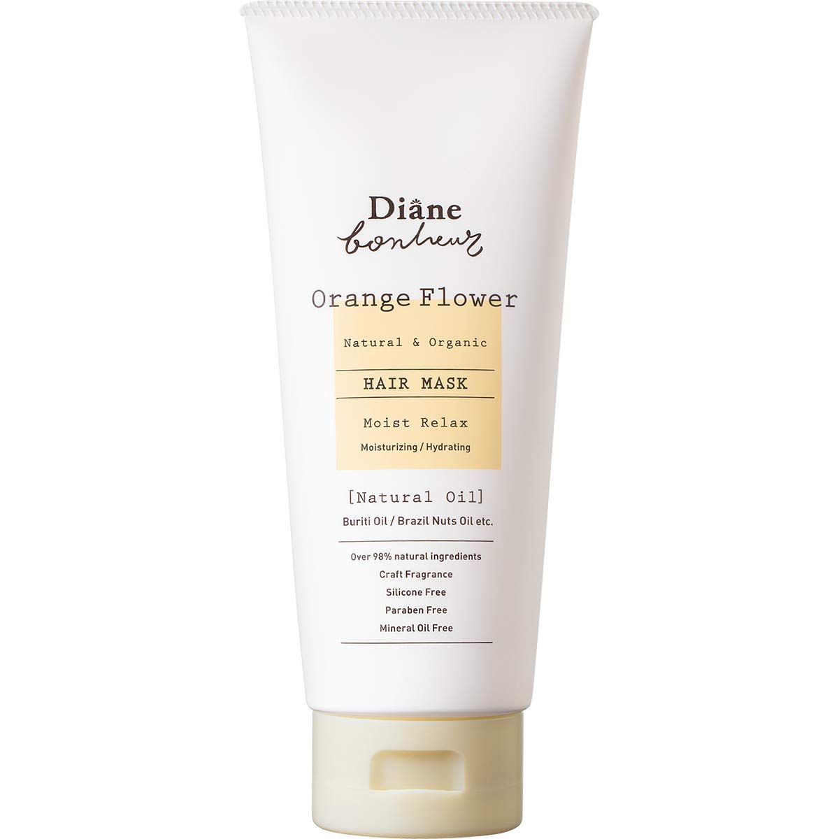 Diane Bonheur Hair Mask Silicone-Free Orange Flower & Bergamot Scent 150g