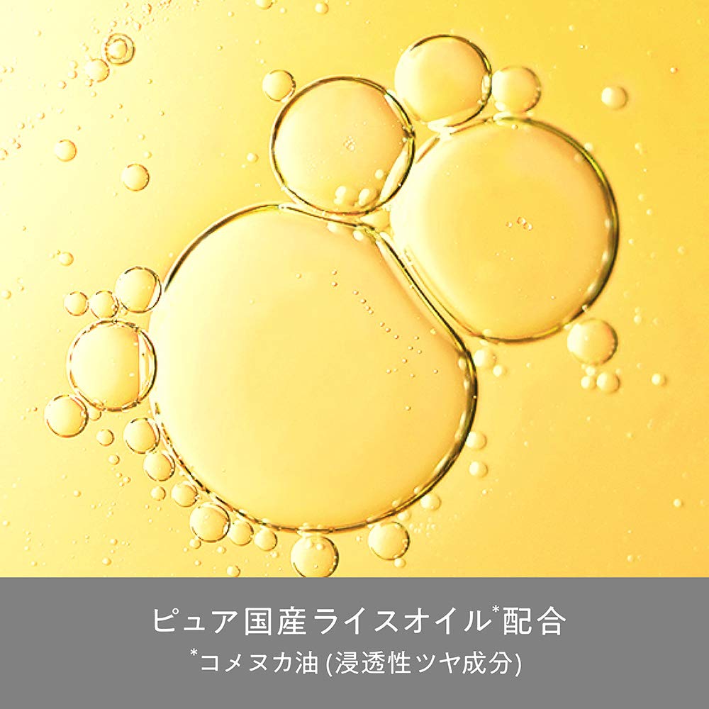 Hair Recipe Japanese Fruit Smooth Shampoo for Damaged Hair with Rice Oil 350ml