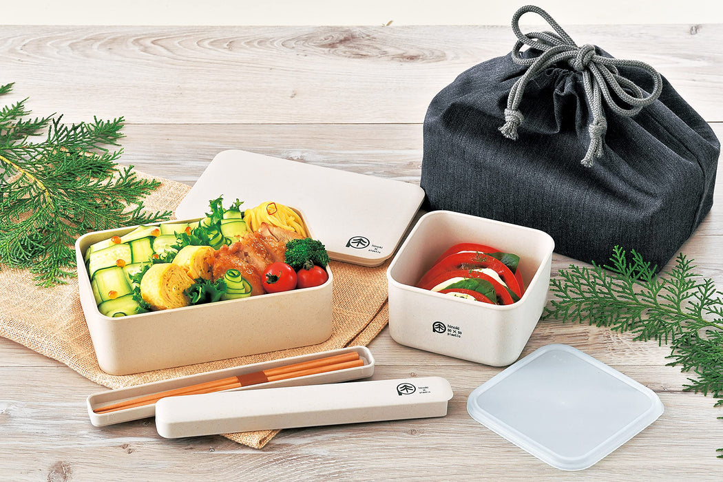 Hakoya Hinoki Eco-Friendly Japanese Bento Box 30254 Lunch Container