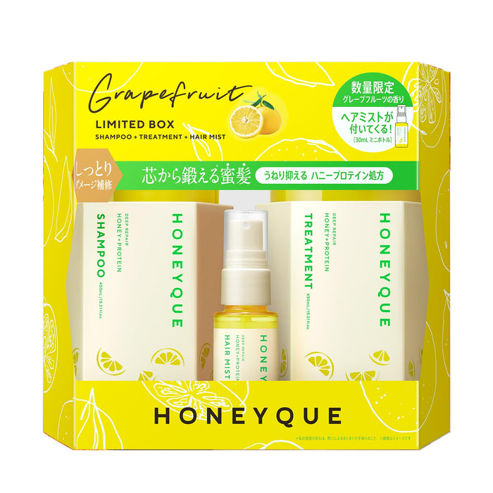 Hanique Limited Edition Deep Repair Kit with Mini Grapefruit Hair Mist