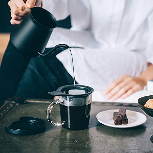 Hario One-Cup Coffee & Tea Maker 170mL Black Made in Japan OCM-1-B