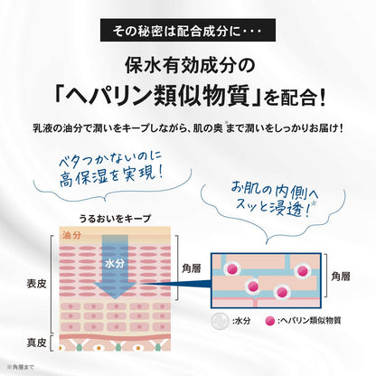 Nalc Heparinoid Emulsion Moisturizing Cream for Dry Skin & Acne 340mL