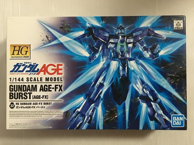 Bandai Spirits Hg 1/144 Gundam Age-Fx Burst Plastic Model