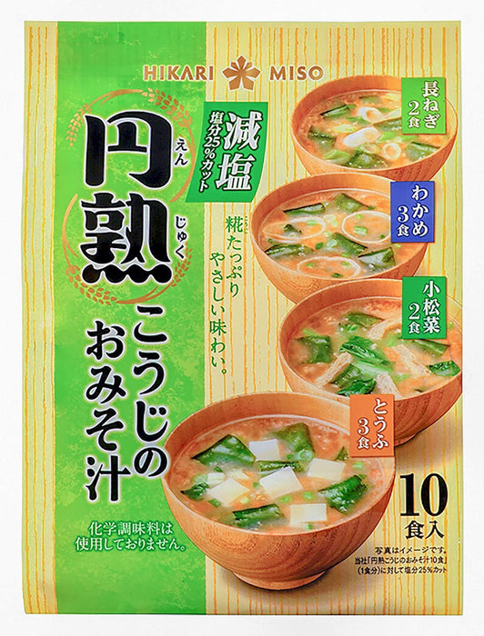 Hikari Miso 低钠速食味噌汤什锦 10 件装