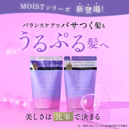 Hiritu Balance Repair Moist Hair Treatment Refill 350Ml Apricot Jasmine
