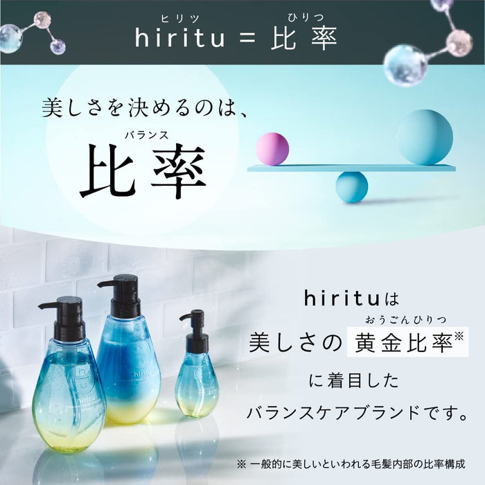 Hiritu Balance Repair Hair Oil 100ml Pear Musk Fragrance