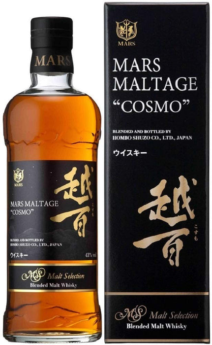 Mars Maltage Cosmo 日本混合威士忌 700ml Hombo Shuzo