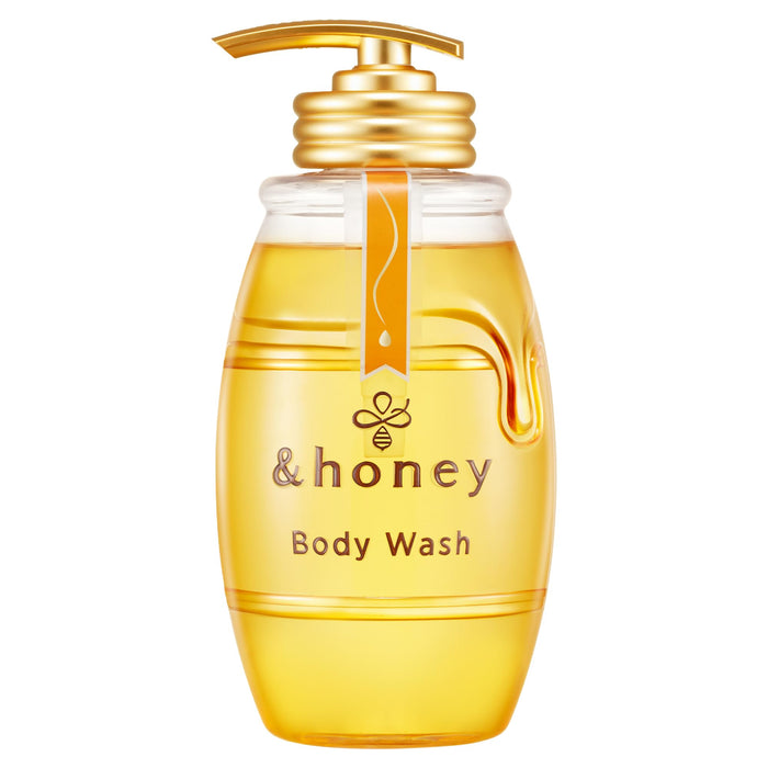 &Honey Deep Moist Gel Body Wash 500Ml - Hydrating Cleanser