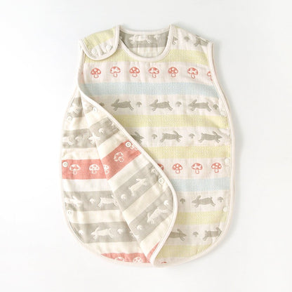 10Mois Hoppetta Cotton Blanket Sleeper Baby Lapin Design