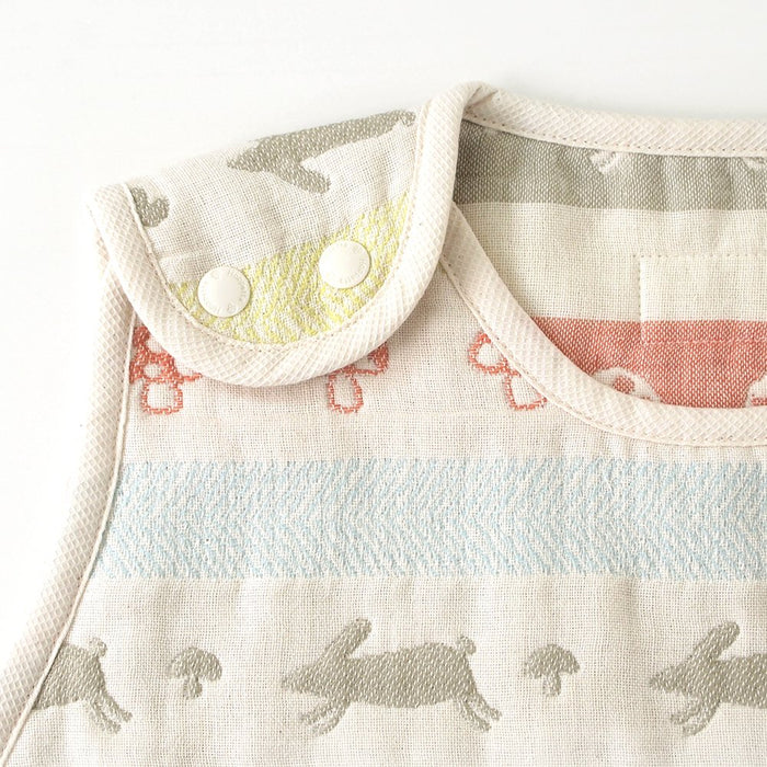 10Mois Hoppetta Cotton Blanket Sleeper Baby Lapin Design