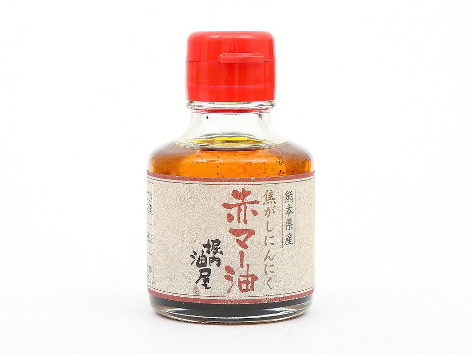 Horiuchi Aka Mayu Spicy Black Garlic Chili Oil 80G Authentic Flavor