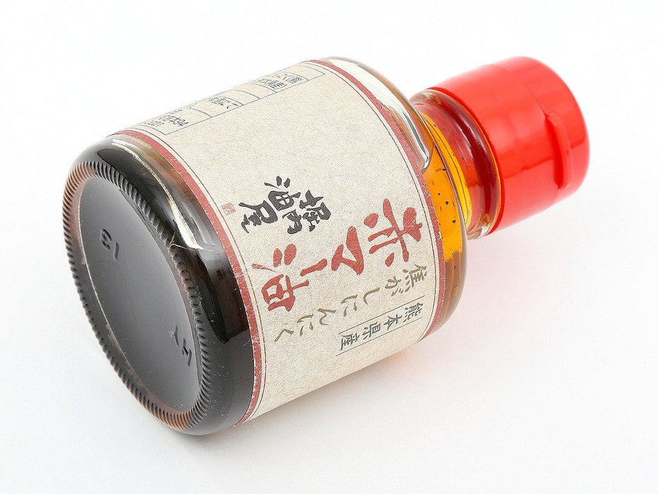 Horiuchi Aka Mayu Spicy Black Garlic Chili Oil 80G Authentic Flavor