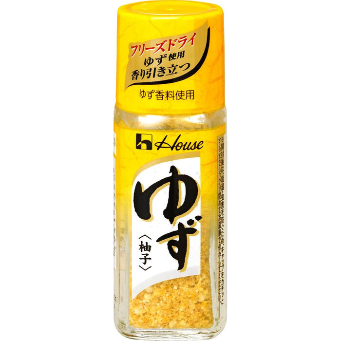 House Foods Freeze Dried Yuzu Peel Powder Citrus Seasoning 6G