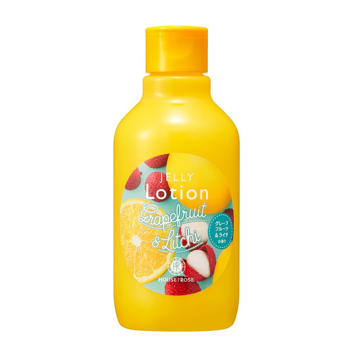 House Of Rose Jelly Lotion 200ml Grapefruit & Lychee Moisturizing Non-Sticky
